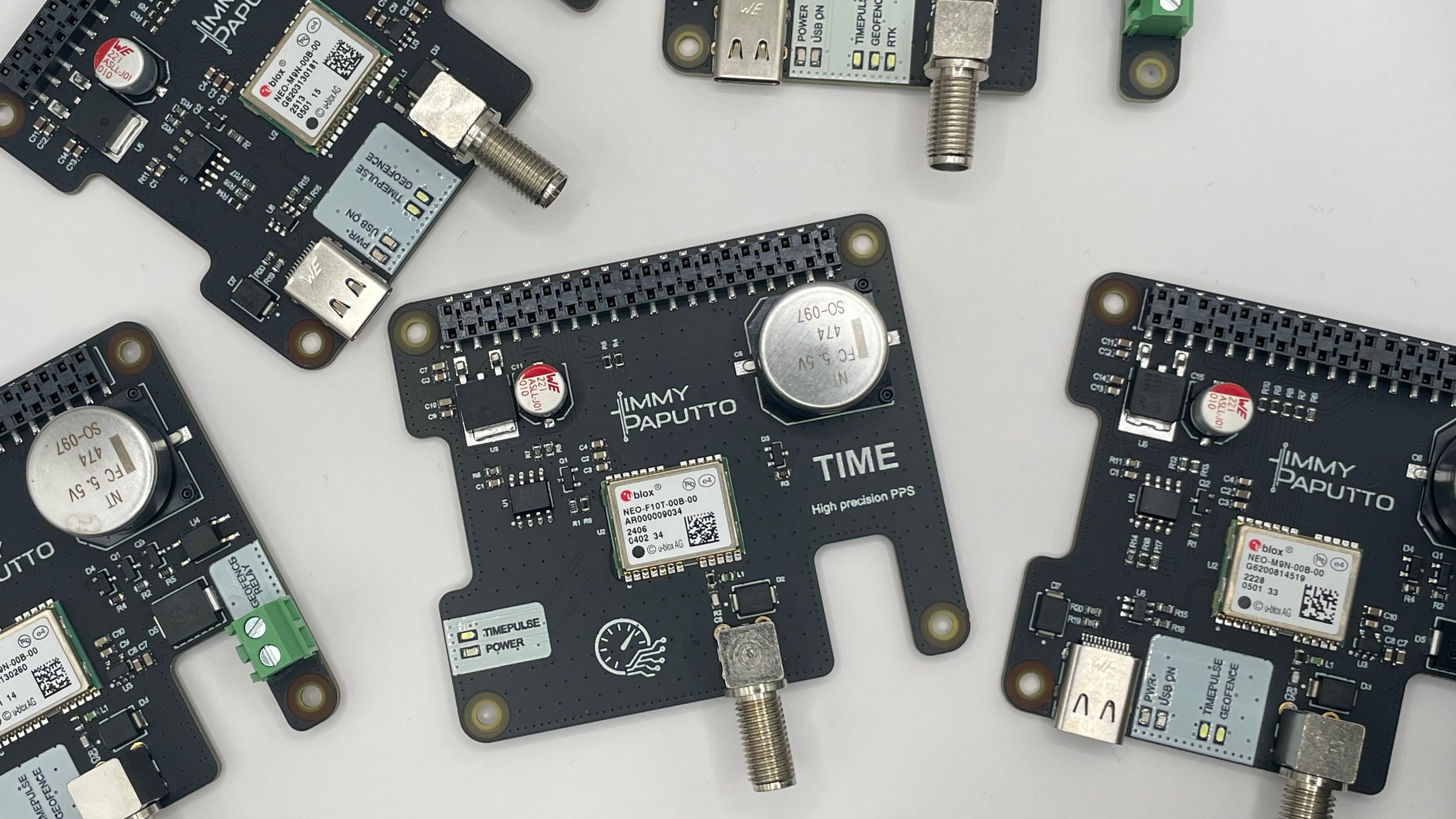 Jimmy Paputto GNSS receivers for Raspberry Pi - multiband, RTK, high precision PPS for TIME servers.